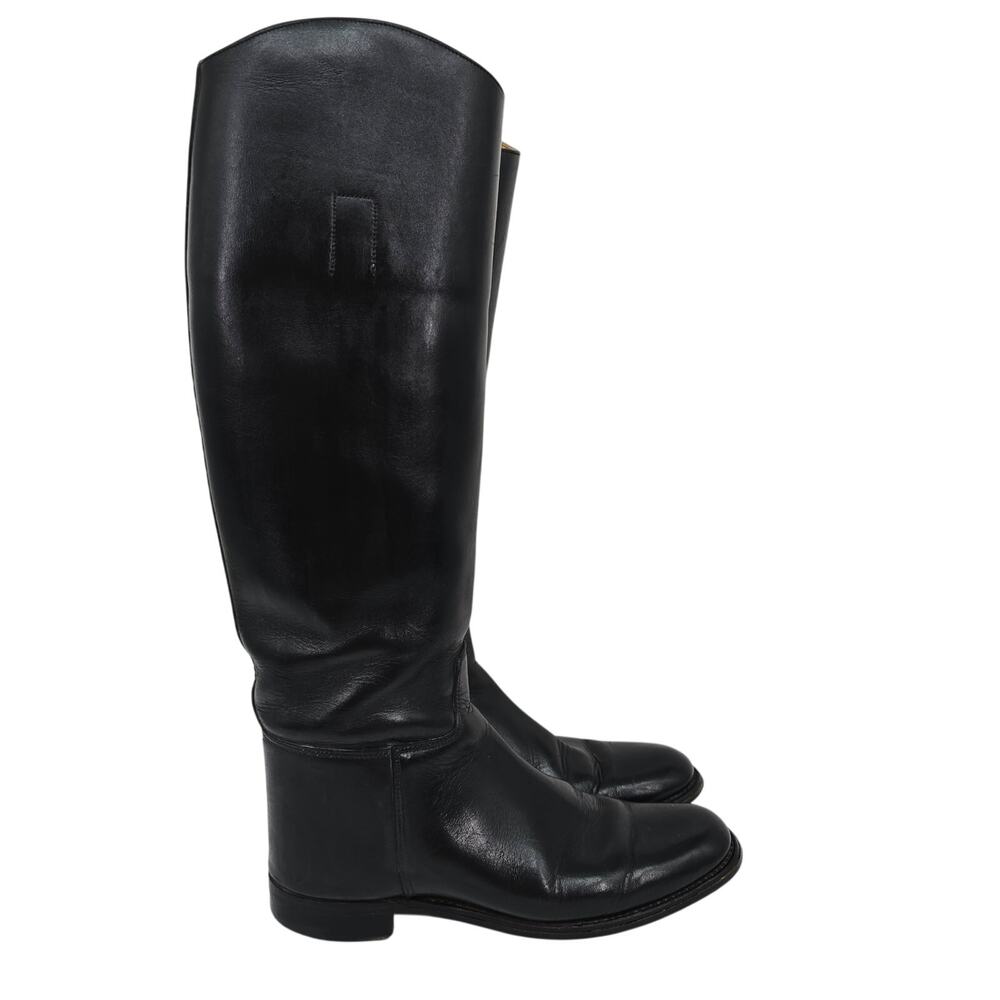 Marlborough Olympic Women's Riding Equestrian Leather Boots Black 7
